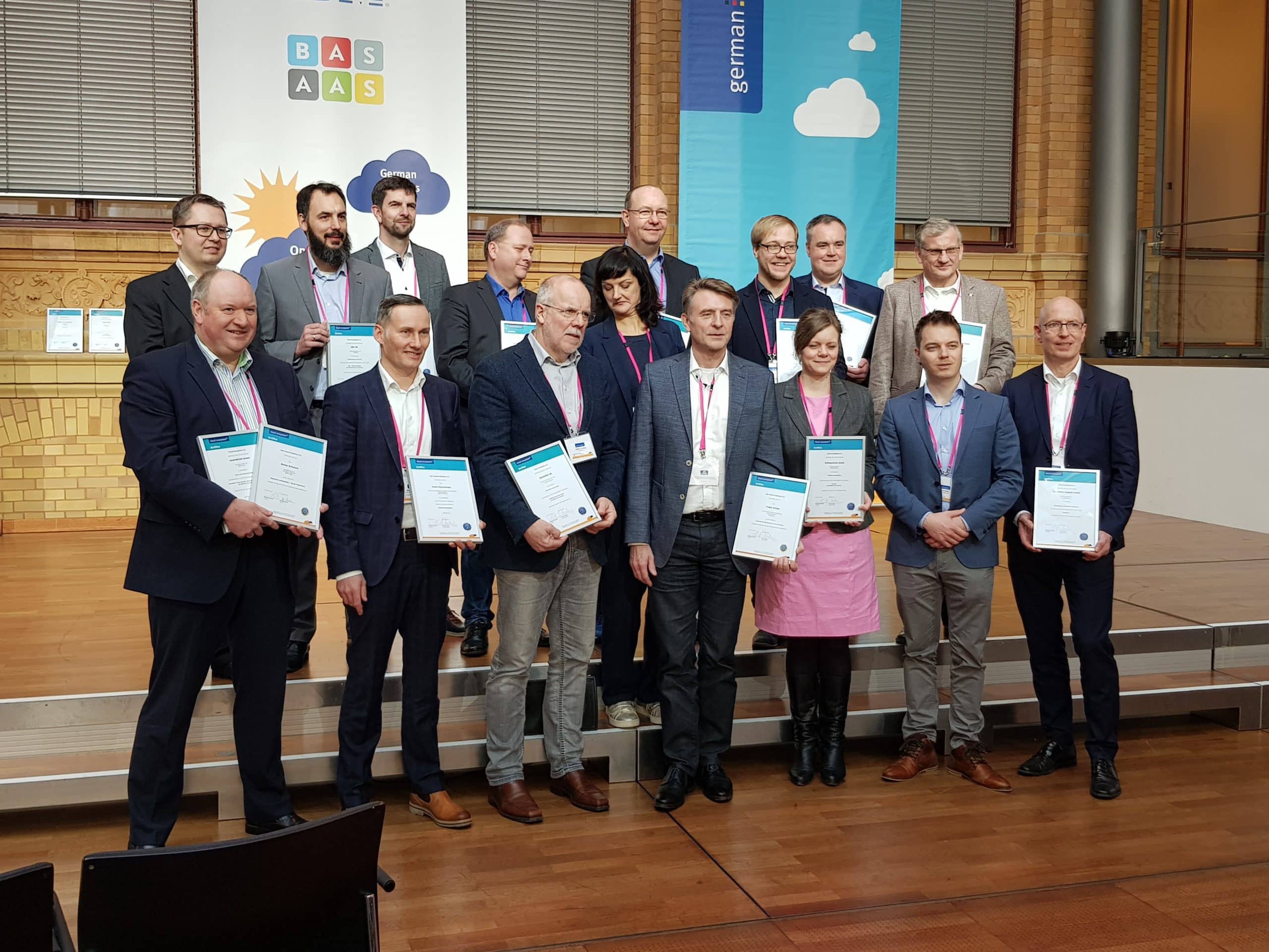 Cloud Ecosystem Winter Summit 2018 mit Trust in Cloud Zertifizierungen 4 20180205 133046