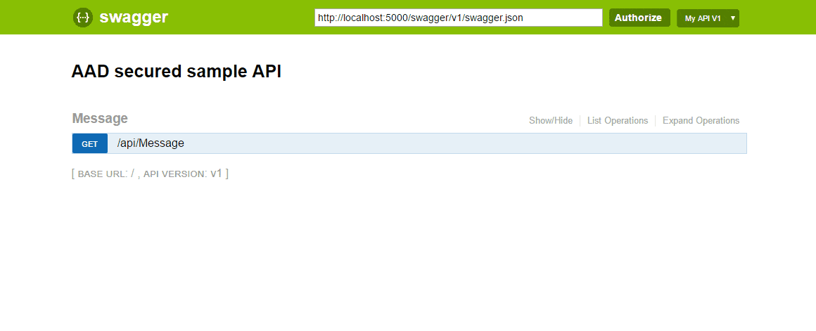 azure-ad-swagger-ui
