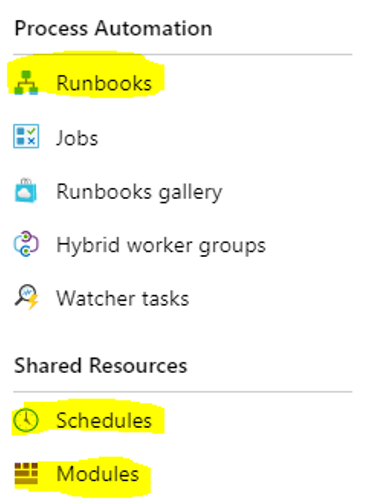 Wie man ein Runbook in Azure Automation verwendet um mit anderen Diensten zu interagieren (Beispiel: Neustarts einer Webanwendung mittels PowerShell-Runbook) 5 image 9