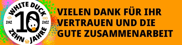 white duck news September 2022 3 10 Jahre WD E-mail Banner