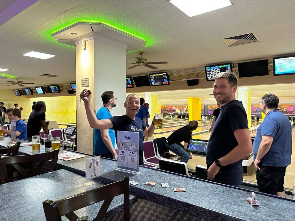 Kubernetes Community Days Munich 2023 - Our Wrap-up 12 bowling 2 1
