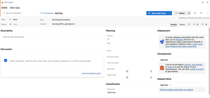GitHub: Neue Features fürs Projektmanagement unter der Lupe 9 Screenshot 2025 03 14 at 08.30.21 1 800x373 1