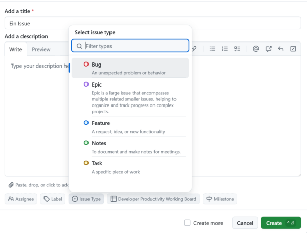 GitHub: Neue Features fürs Projektmanagement unter der Lupe 4 image 121 600x455 1