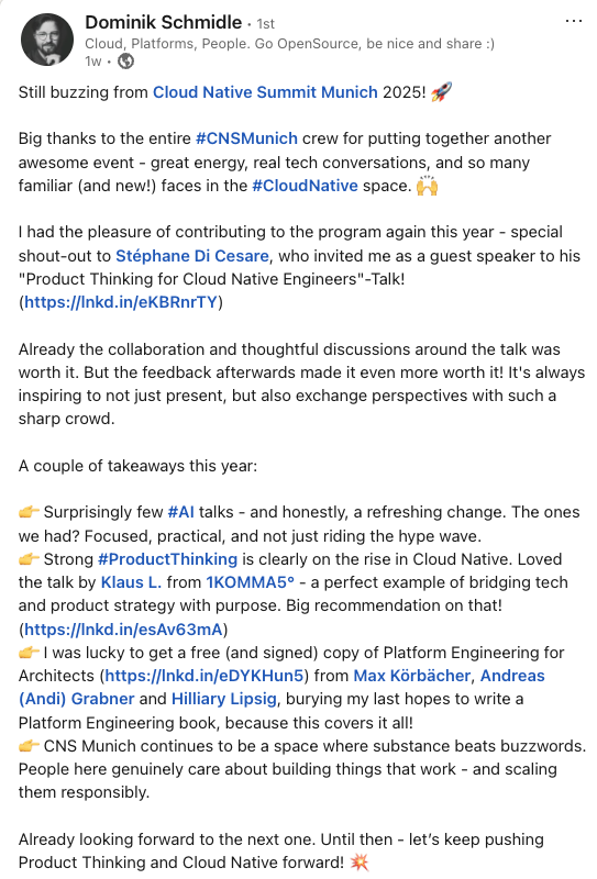 Cloud Native Summit Munich 2025 - Our Wrap-up 15 Screenshot 2025 08 08 at 13.15.30