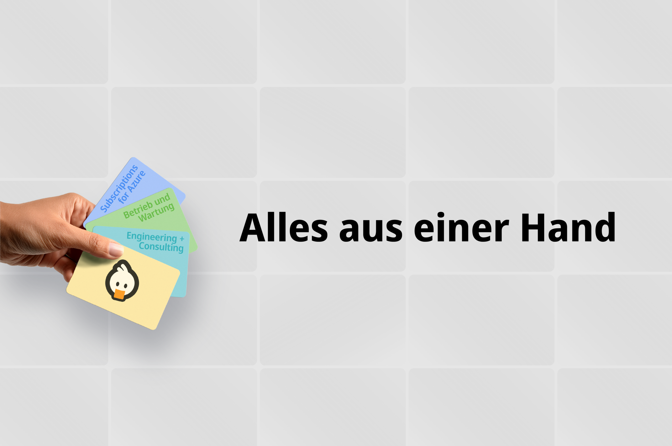alles aus einer hand by white duck