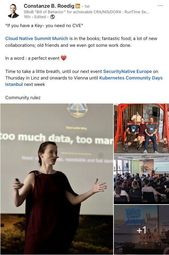 Cloud Native Summit Munich 2026 - A Wrap-up 10 Screenshot 2026 07 01 at 11.17.58