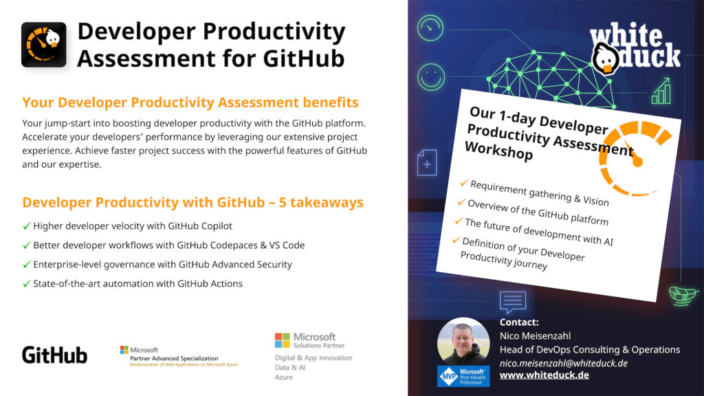 GitHub Copilot – Tipps & Tricks E-Book 3 Developer Productivity Assessment