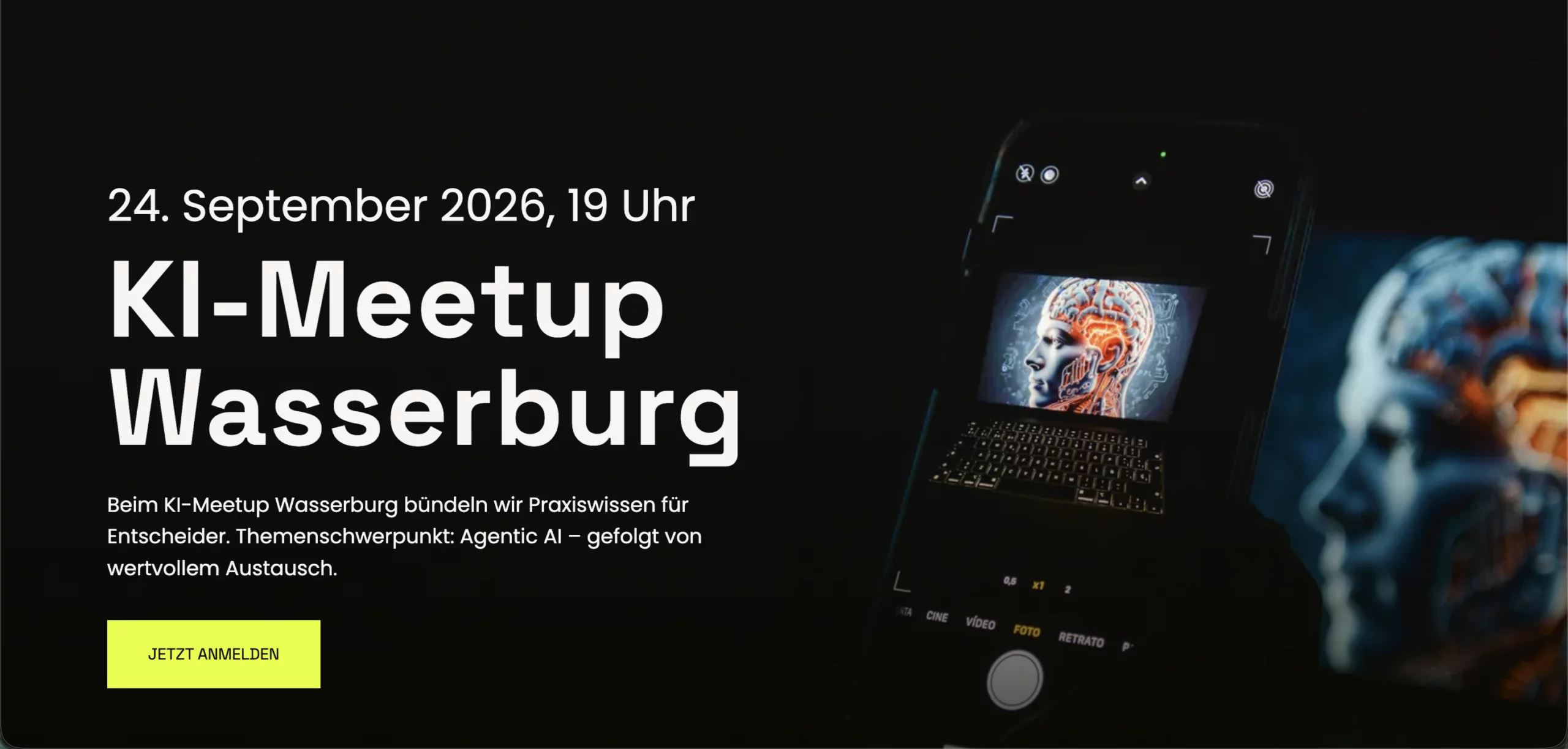 white duck News - September 2026 14 KI. Meetup Wasserburg am Inn